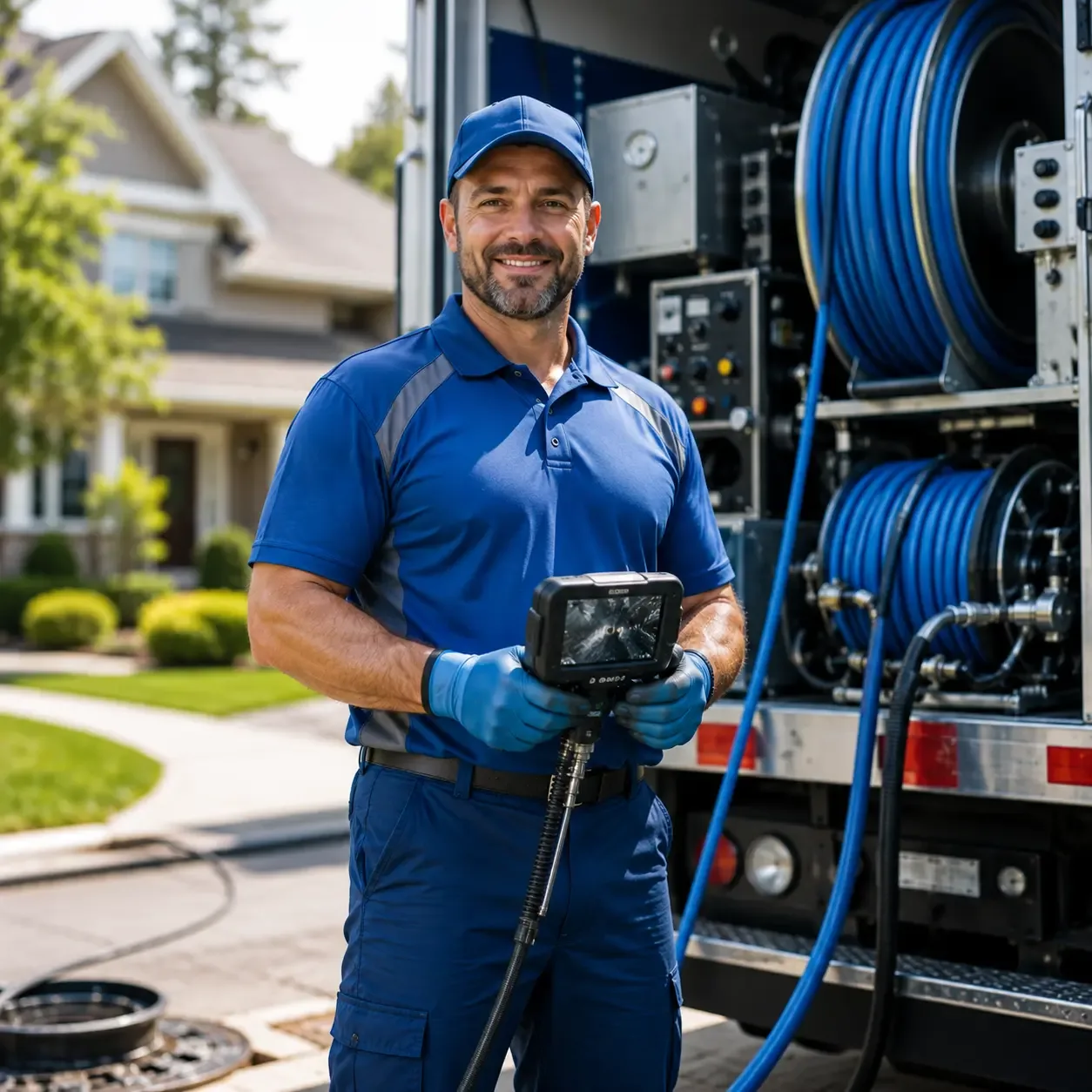 Local outdoor drain cleaning specialists in Springville, NY